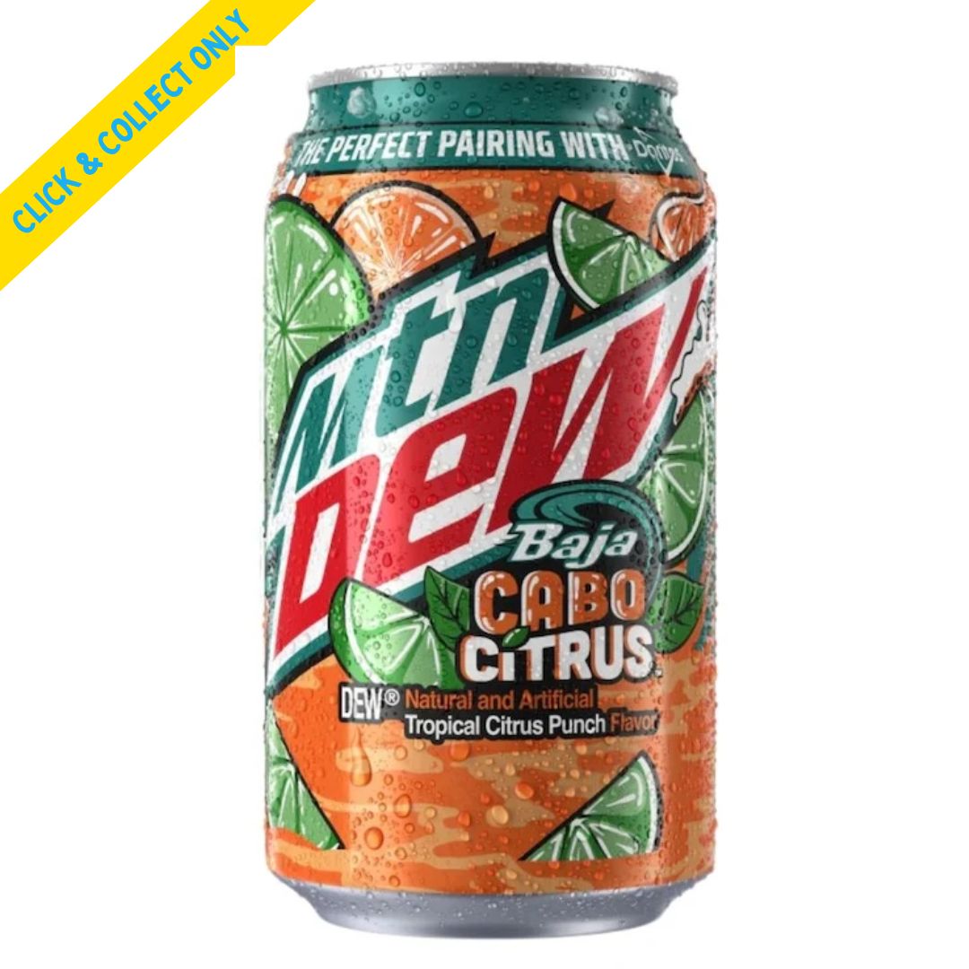 Mtn Dew (Mountain Dew) Baja Cabo Citrus 355ml