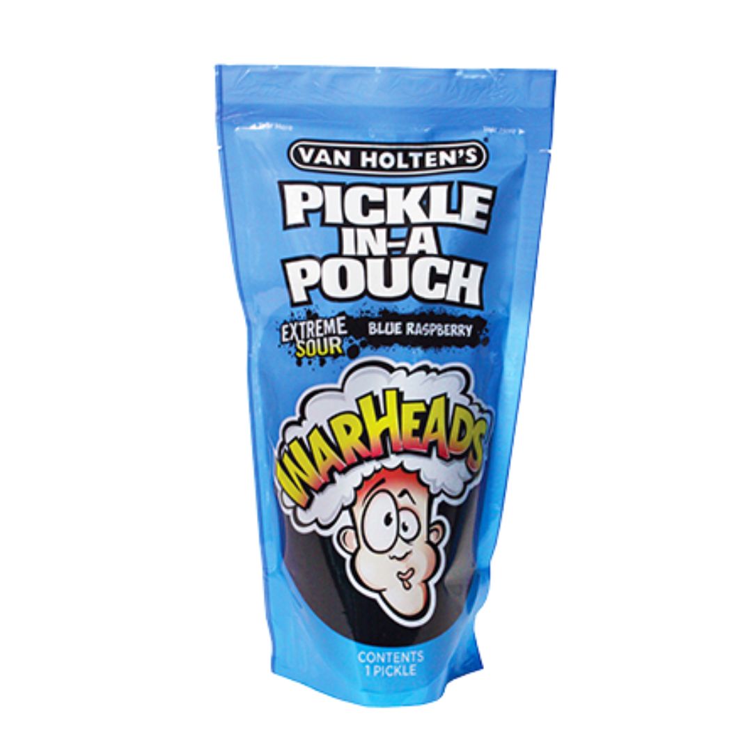 Pickle in a Pouch - Warheads Sour Blue Raspberry, Quantity: x 1