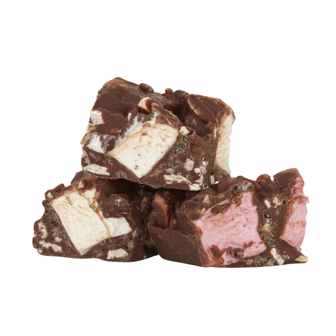 Rocky Road Bites - Milk Chocolate, Size: 200g
