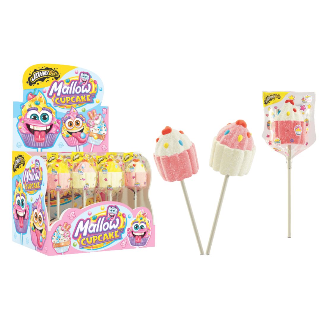 Cupcake Mallow Lollipop 35g