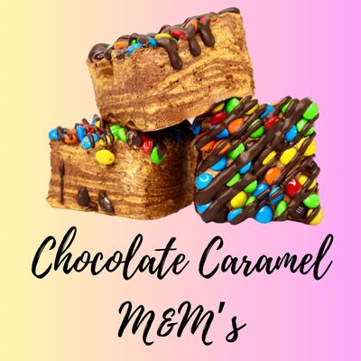 Gourmet Marshmallow 3pc - Chocolate Caramel M&amp;M&#39;s
