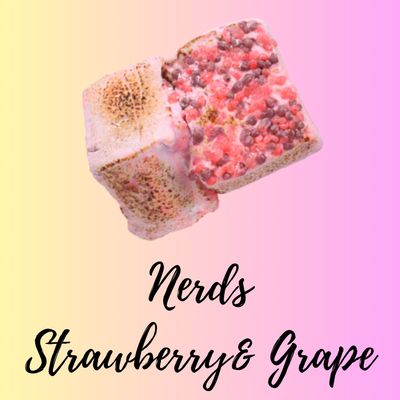 Gourmet Marshmallow 3pc - Nerds Grape &amp; Strawberry