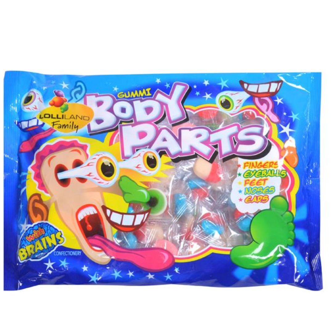 Gummi Body Parts 500g