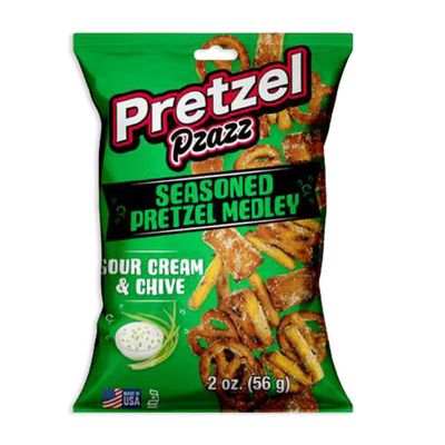 Pretzel Pzazz Medley - Sour Cream &amp; Chive 56g