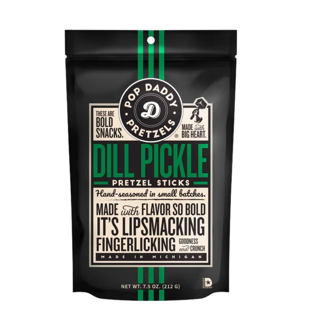Pop Daddy Pretzels (USA) - Spicy Dill
