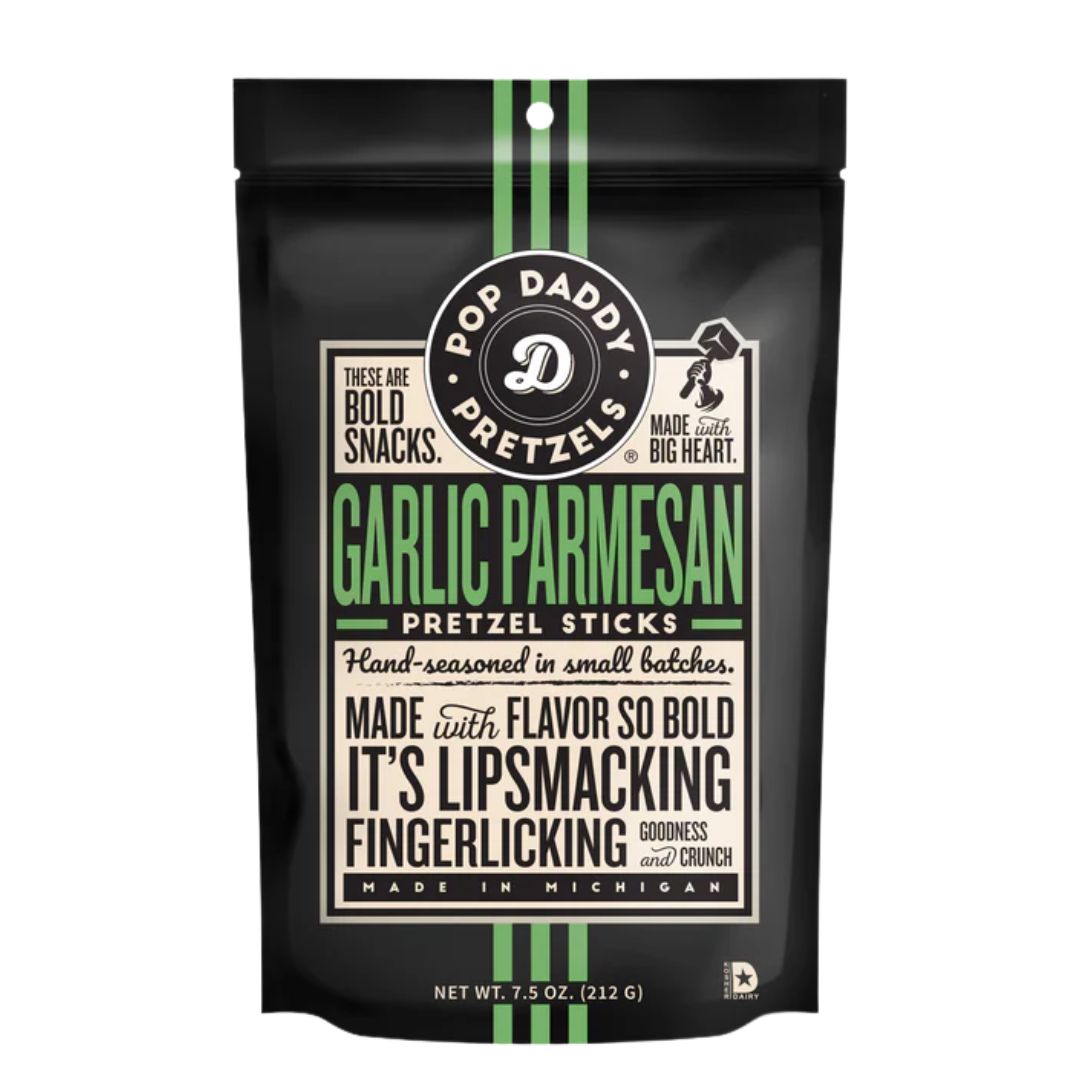 Pop Daddy Pretzels (USA) - Garlic Parmesan