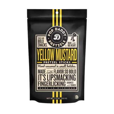 Pop Daddy Pretzels (USA) - Yellow Mustard