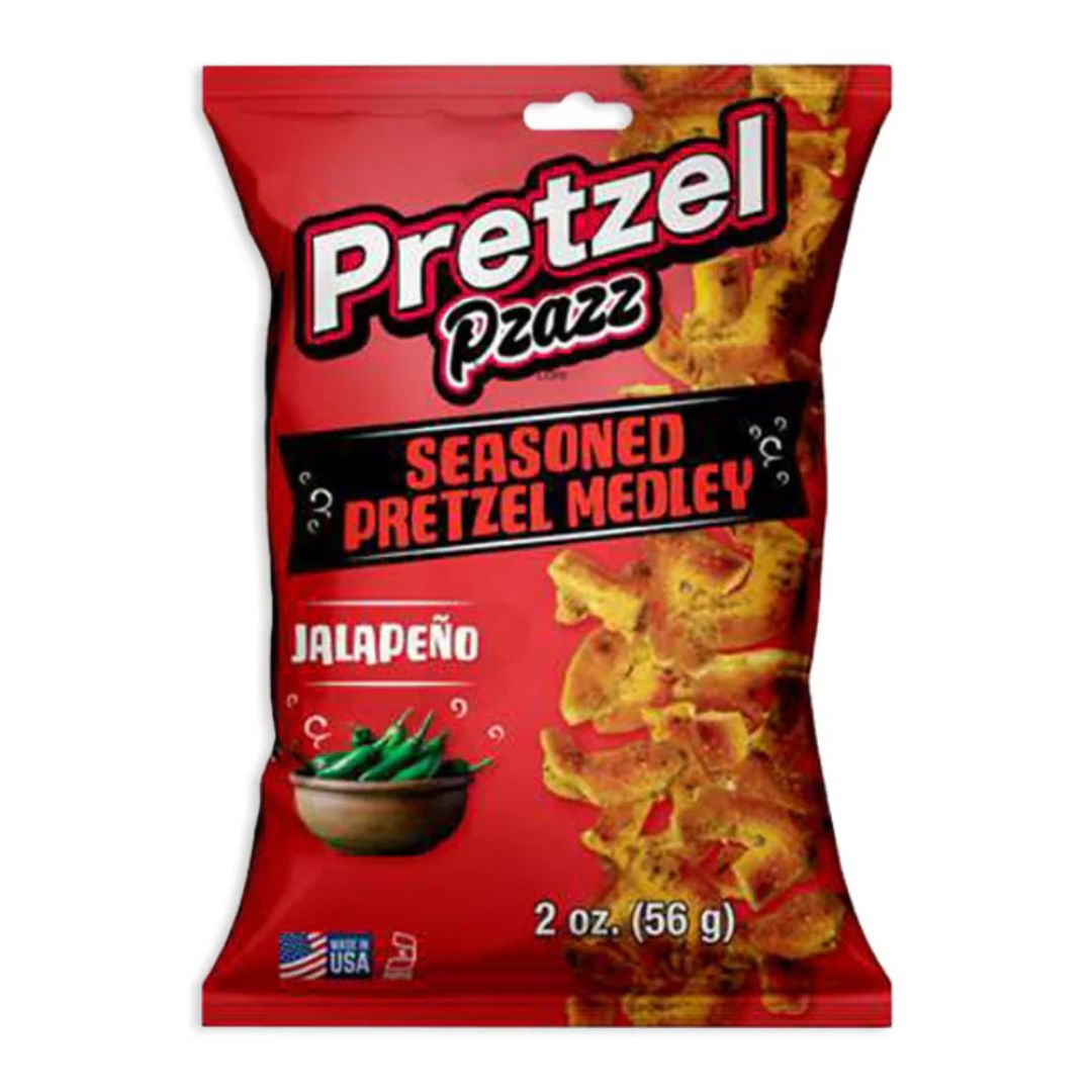Pretzel Pzazz Medley - Jalapeno 56g