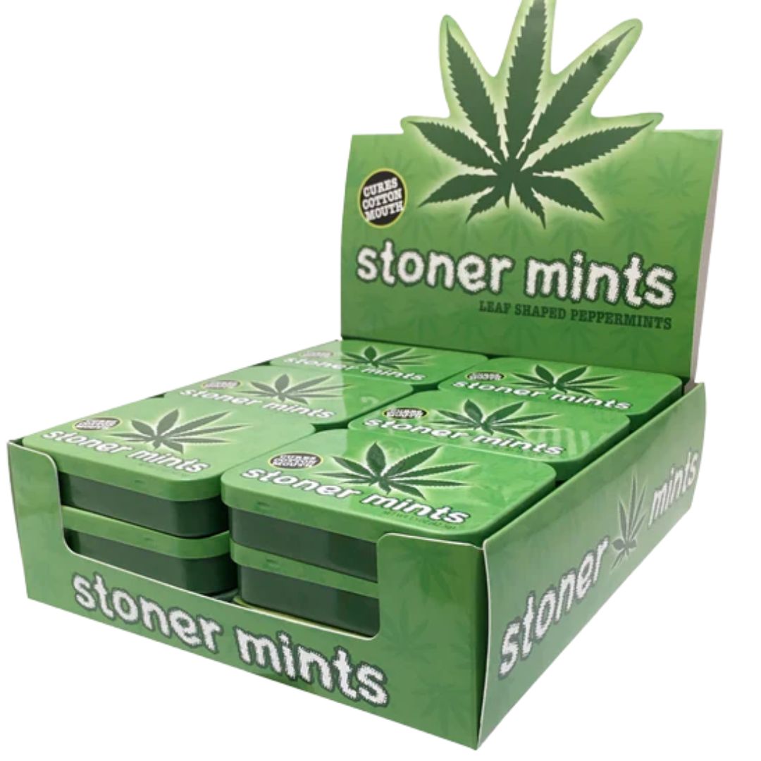 Stoner Mints Leaf Shaped Peppermints 42g