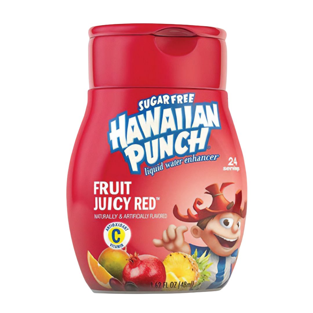 Hawaiian Punch Water Enhancer 48ml - Fruit Juicy Red (Sugar Free)