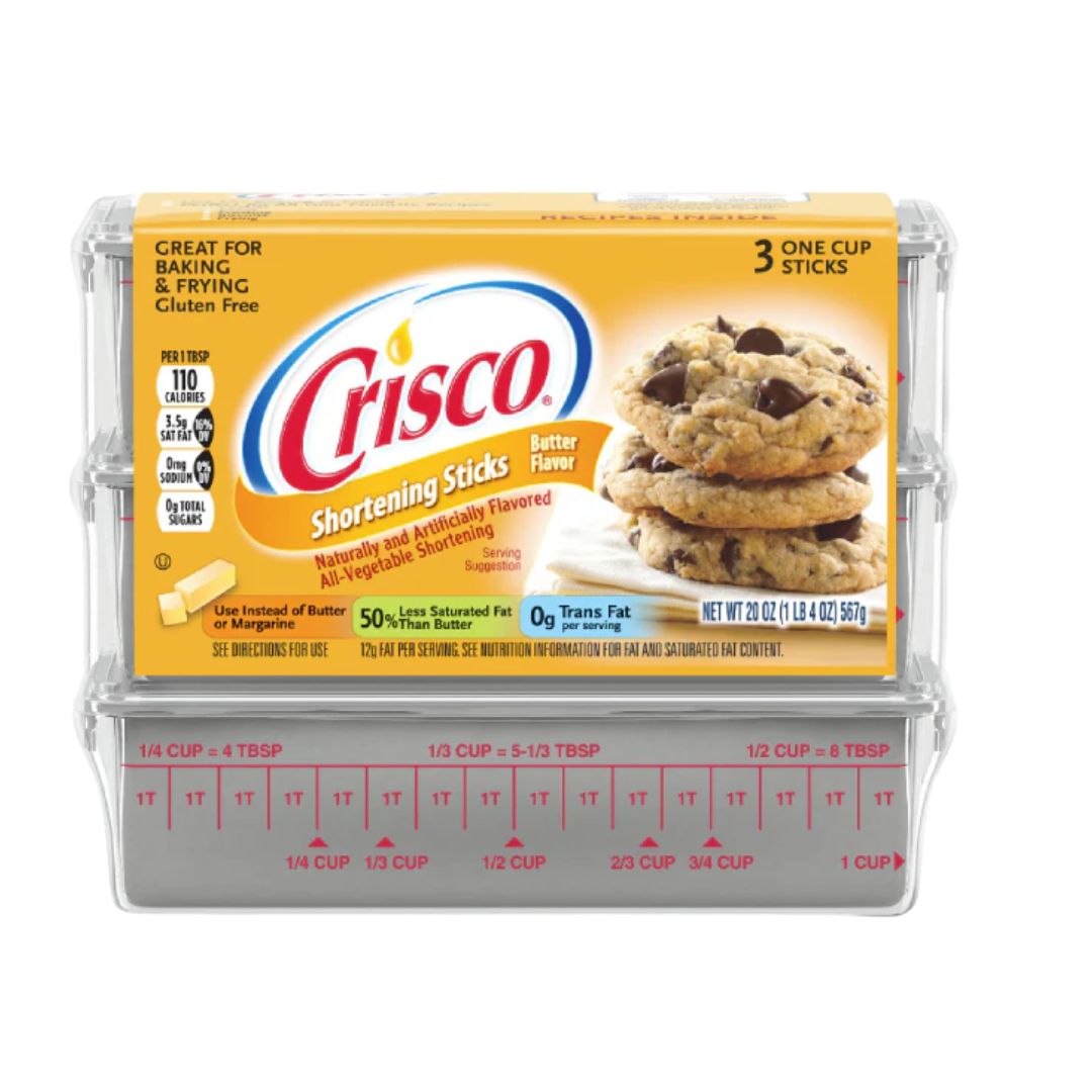 Crisco Shortening sticks 20oz - Butter Flavour