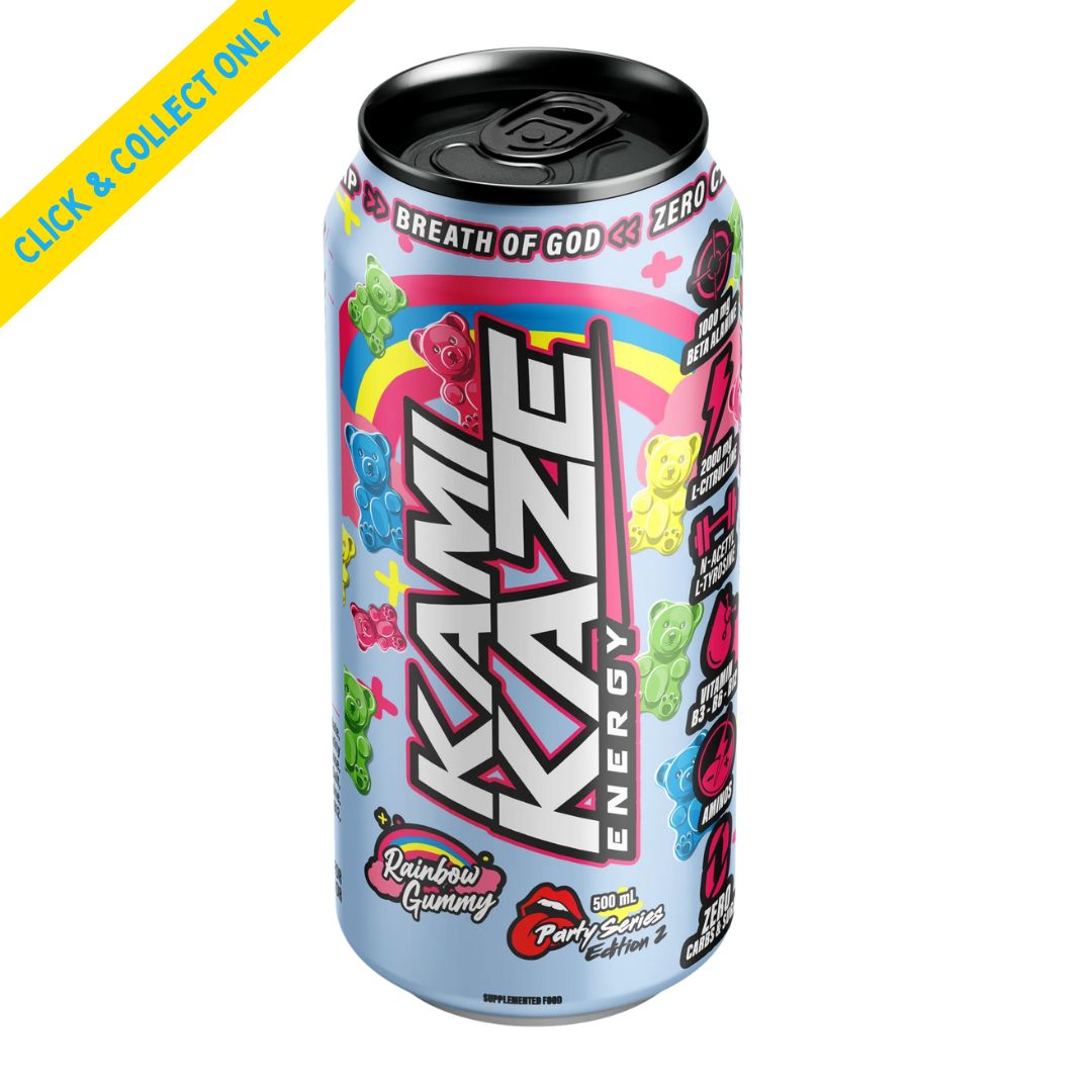 Kamikaze Energy 500ml - Rainbow Gummy