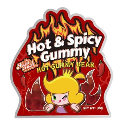 Hot &amp; Spicy Gummy Bears 70g