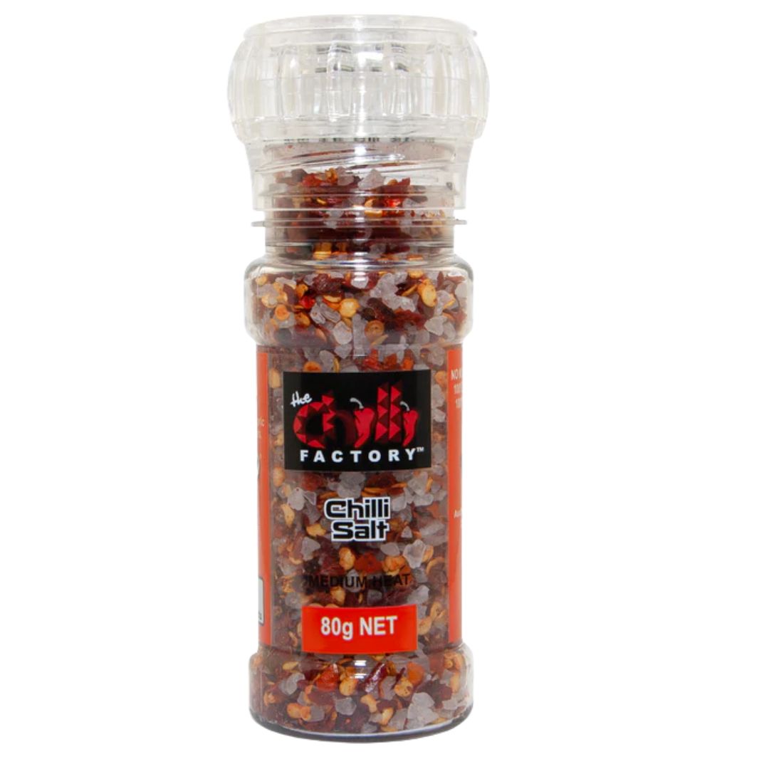 Chilli Salt Grinder 80g