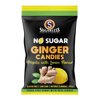 Ginger Candies with Lemon 60g