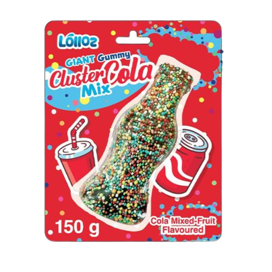 Giant Gummi Cluster Cola Bottle 150g