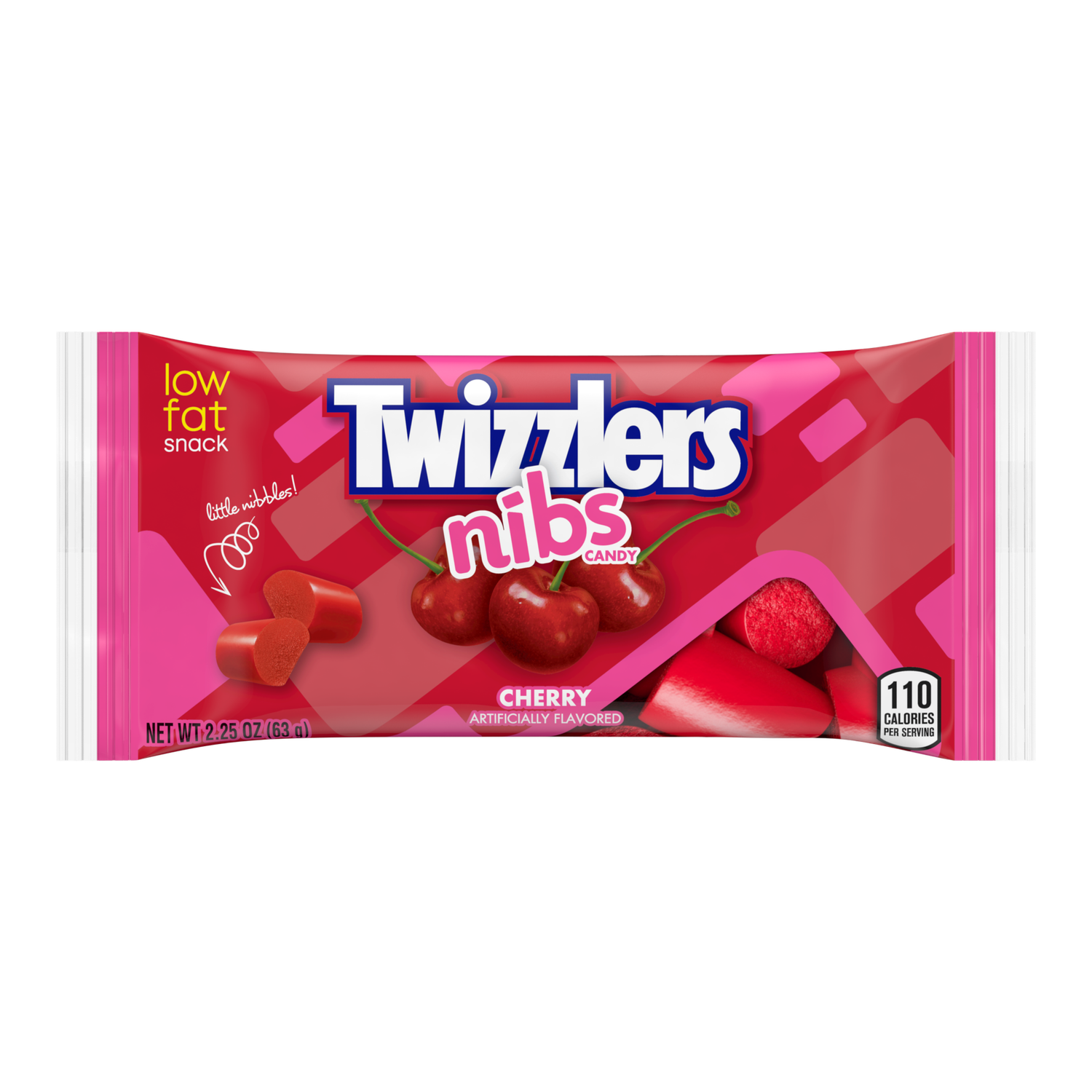 Twizzlers Cherry Nibs, Size: 63g