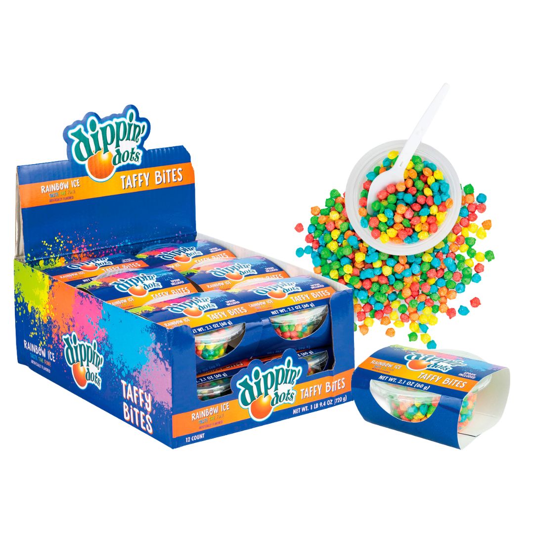 Dippin Dots Taffy Bites Cup 60g