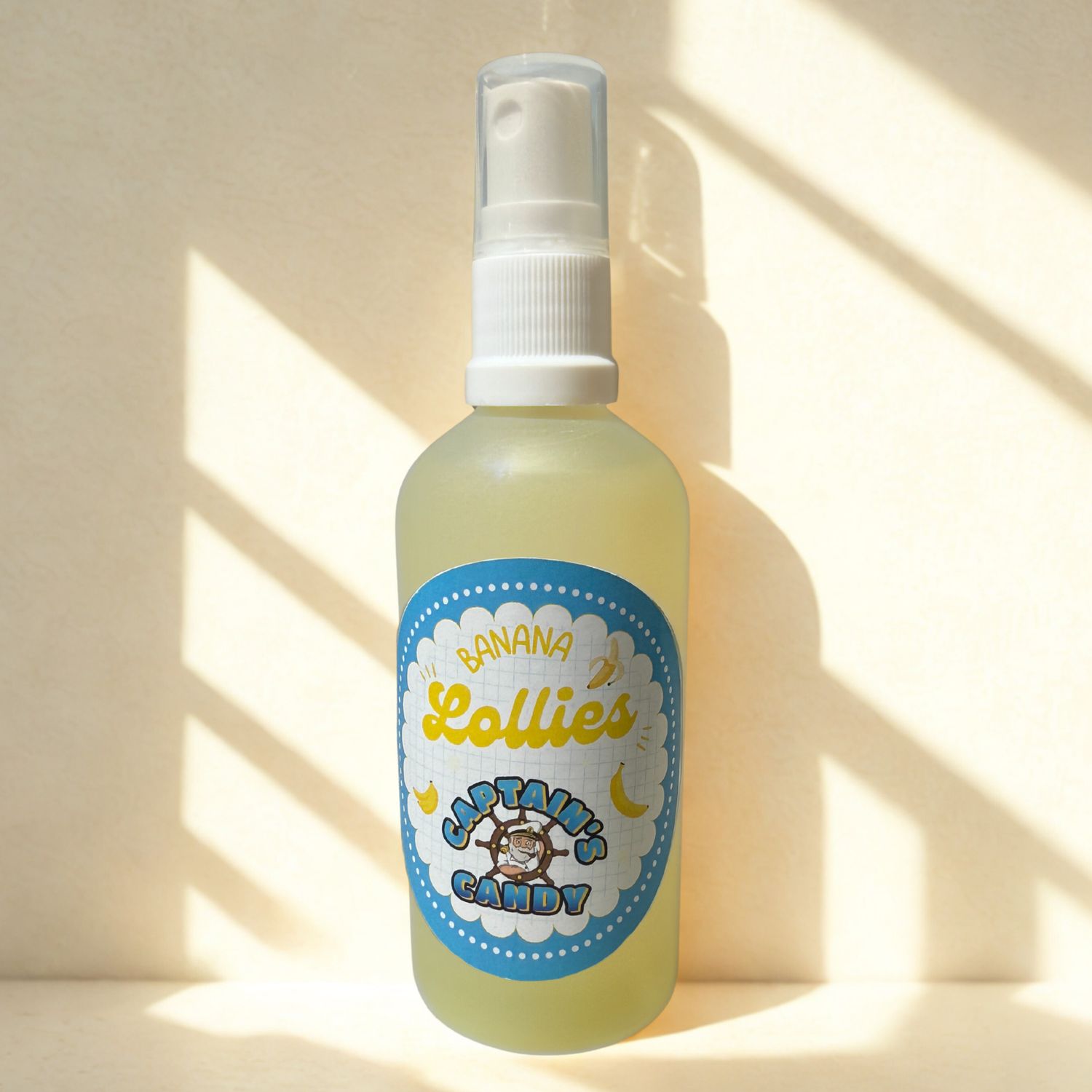 Captain&#39;s Candy Room Spray 100ml - Banana Lollies