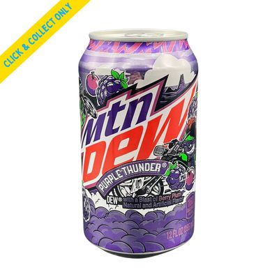 Mtn Dew (Mountain Dew) Purple Thunder 355ml