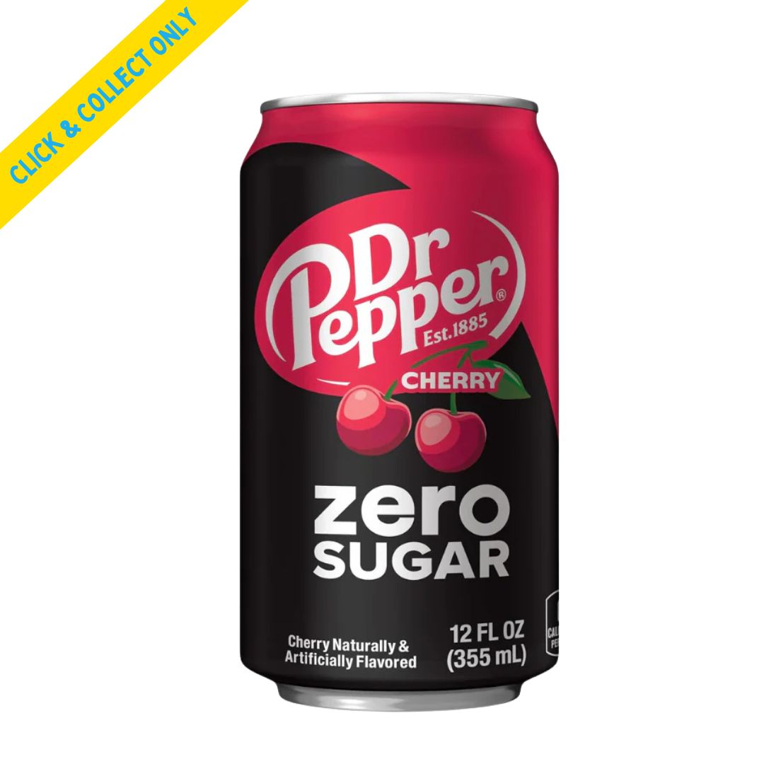 Dr Pepper Cherry Zero Sugar 355ml can