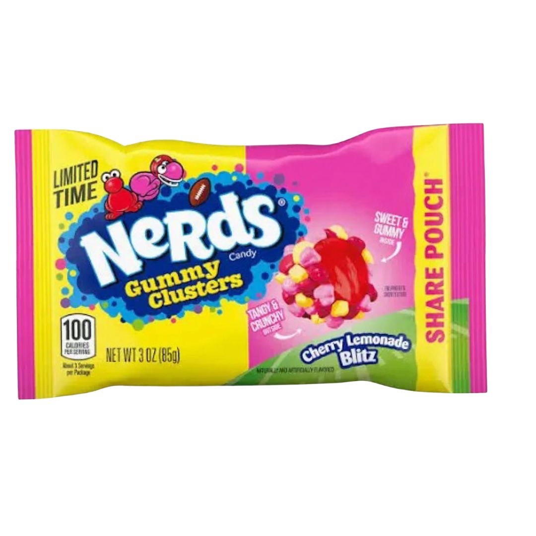 Nerds Gummy Clusters - LE Cherry Lemonade (85g pouch)