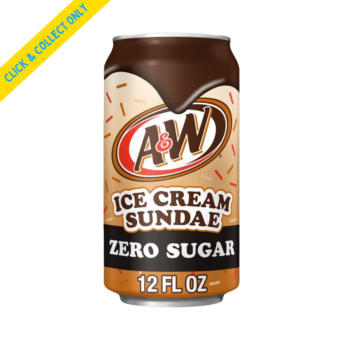 A&amp;W Ice Cream Sundae Zero Sugar 355ml
