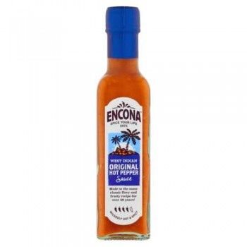 Encona Hot Sauce - West Indian Original Hot  Pepper, Size: 142ml