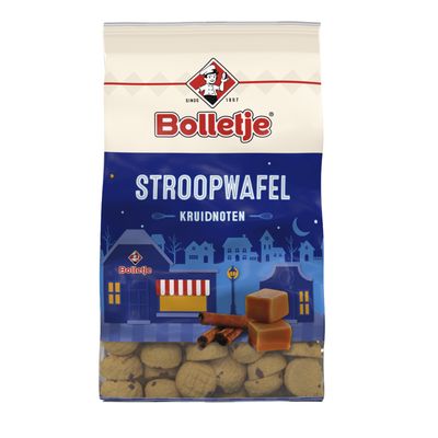 Spiced Nuts Syrup Waffle (Kruidnootjes Stroopwafel) 220g