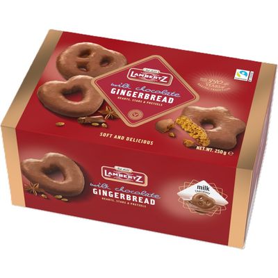 Lebkuchen Dark Choc Gingerbread 250g