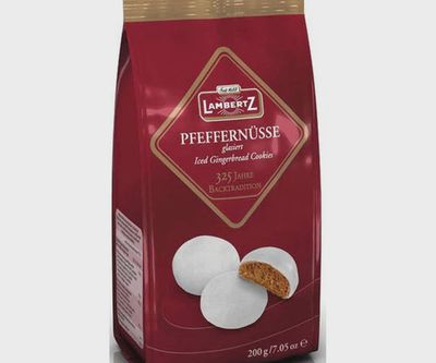 Pfeffernusse (Iced Gingerbread Cookies) 200g