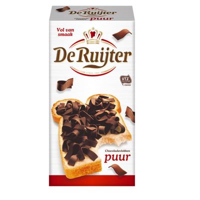 Chocolate Flakes (Chocoladevlokken Puur) - Dark Choc