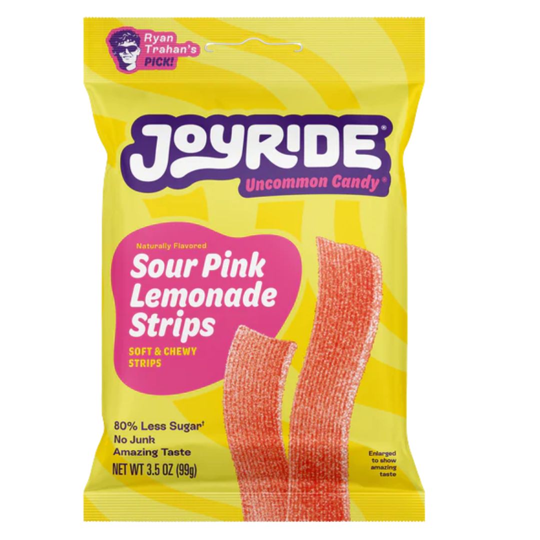 Joyride - Sour Pink Lemonade Strips 99g