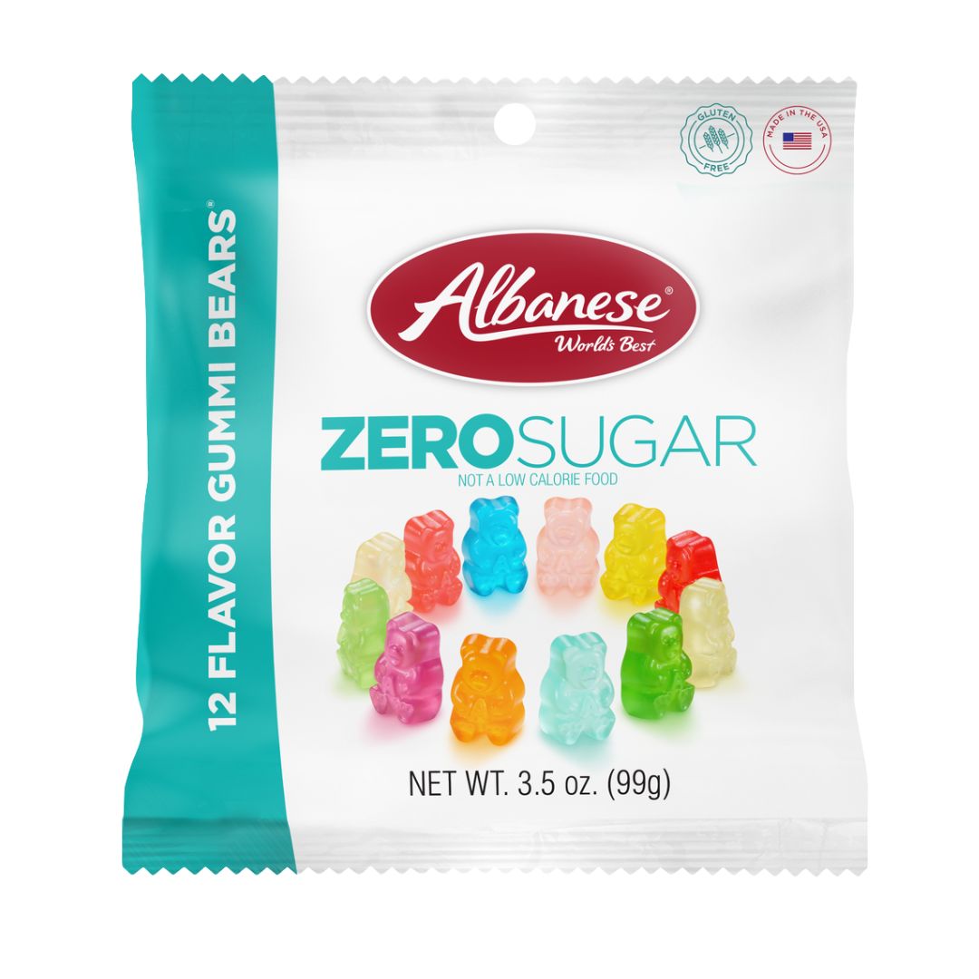 Gummi Bears 12 Flavour (Albanese) 99g - Zero Sugar