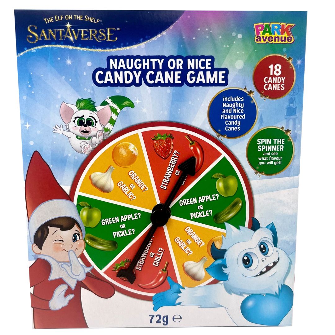 Elf on the Shelf Naughty or Nice Candy Cane Game 72g