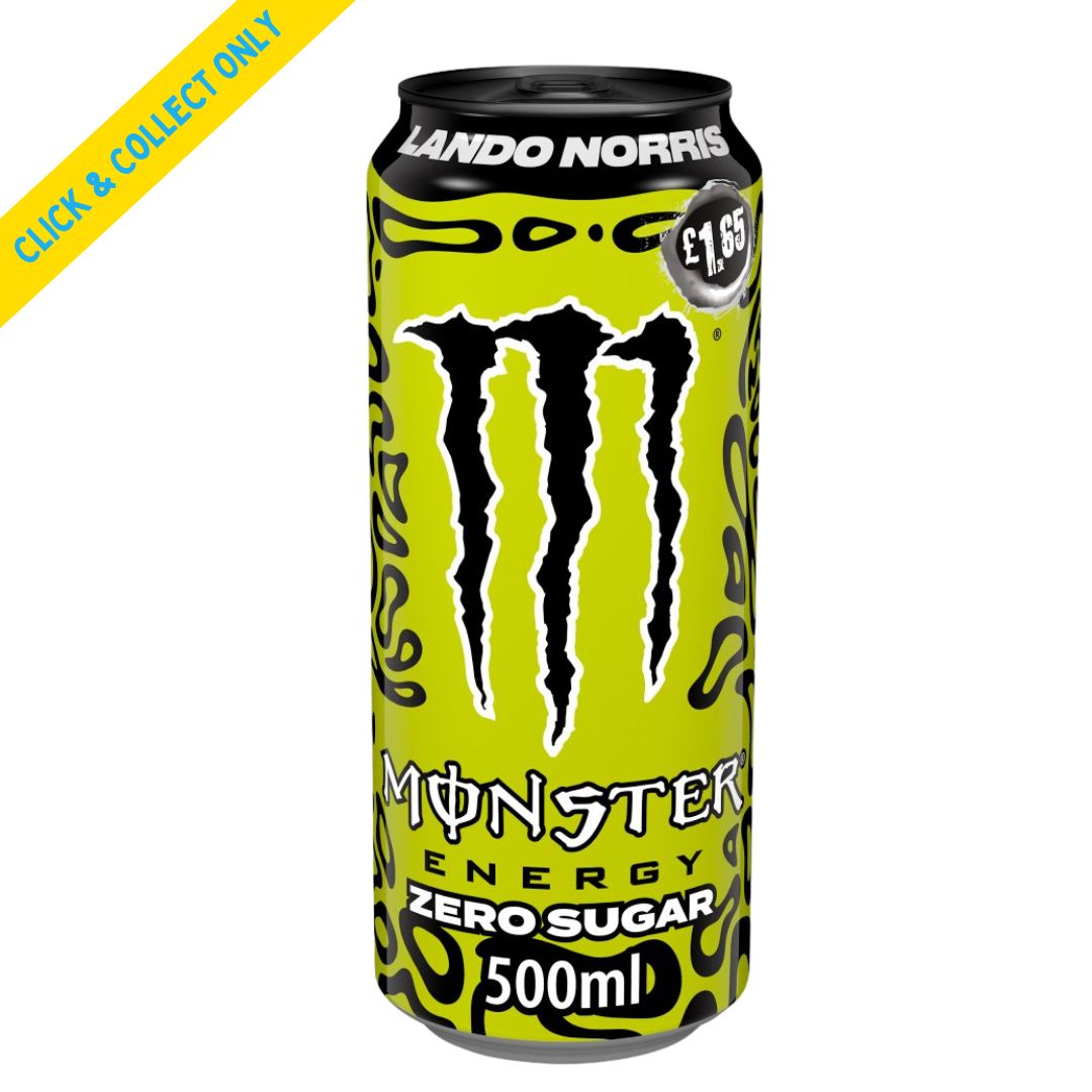 Monster Energy 500ml (Imported) - Lando Norris Sugar Free