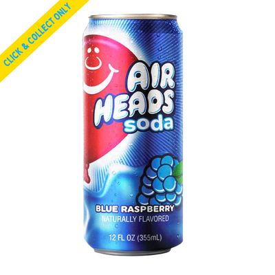 Airheads Soda 355ml - Blue Raspberry