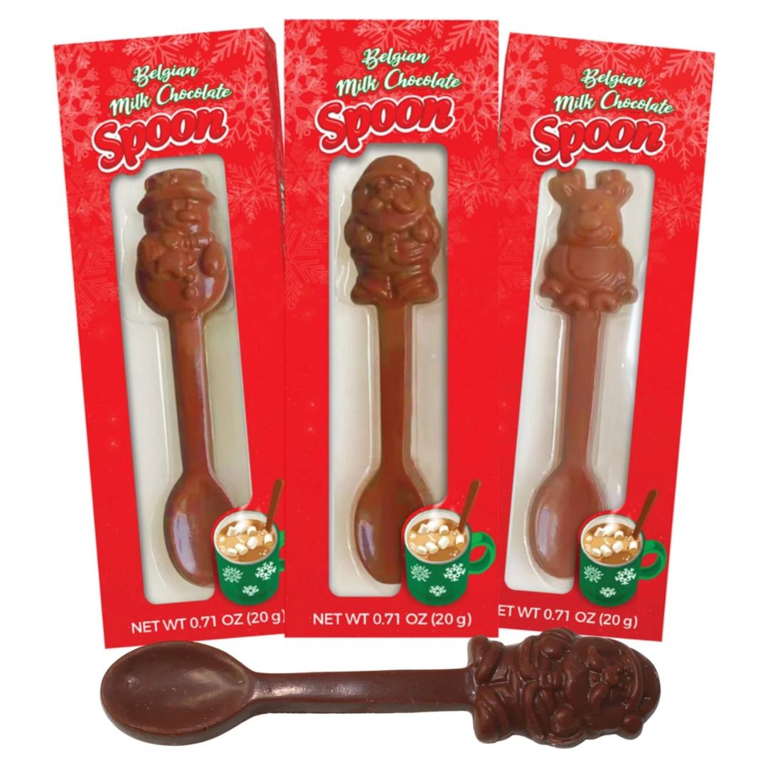 Belgian Milk Hot Chocolate Stirring Spoons 20g