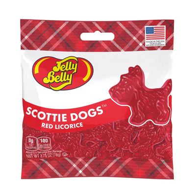 Jelly Belly 78g - Scottie Dogs Red Licorice