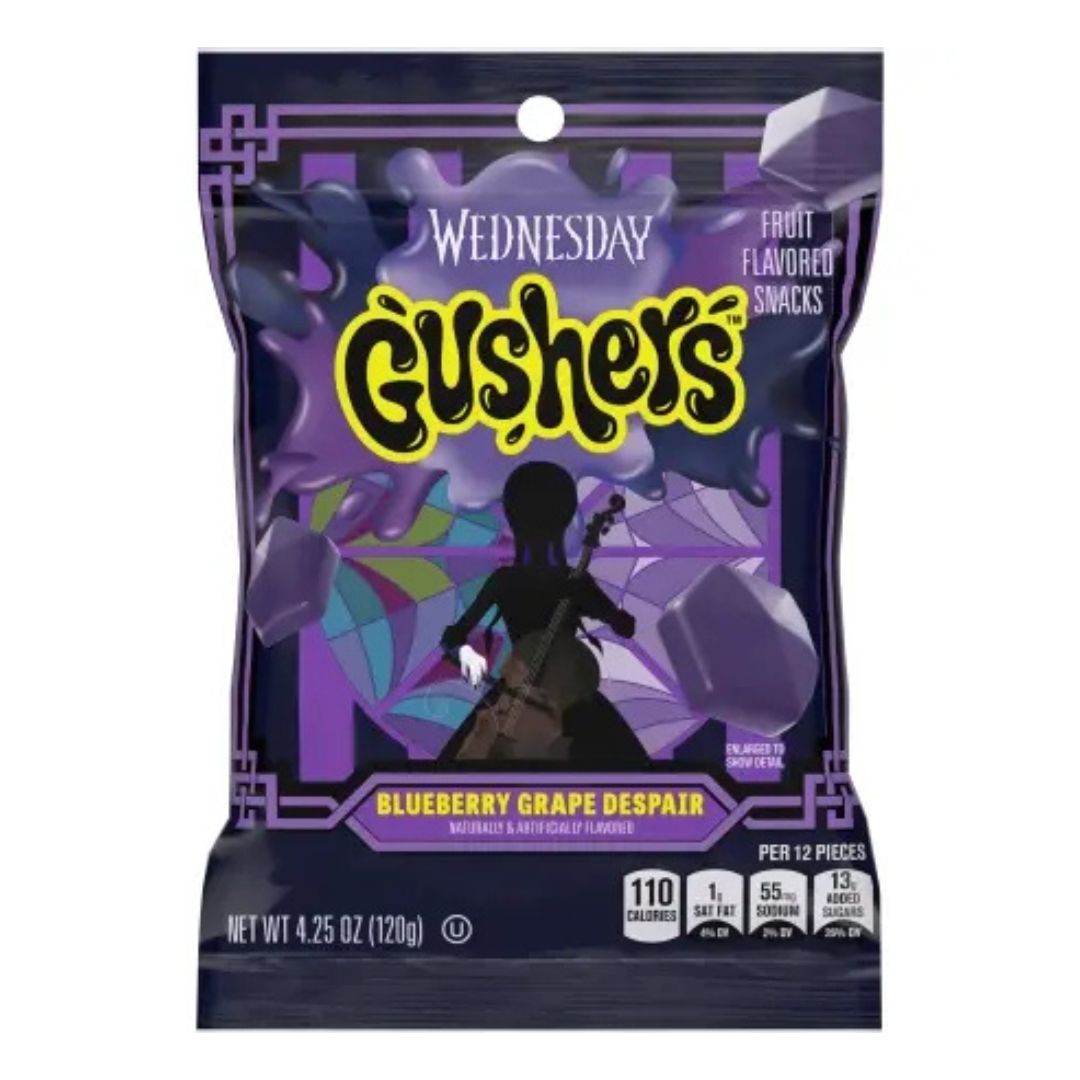 Fruit Gushers - Wednesday Blueberry Grape Despair 120g