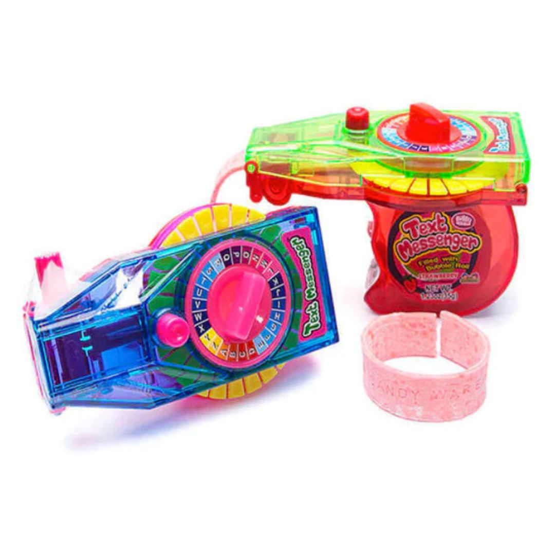 Text Messenger Bubble Gum Roll 35g