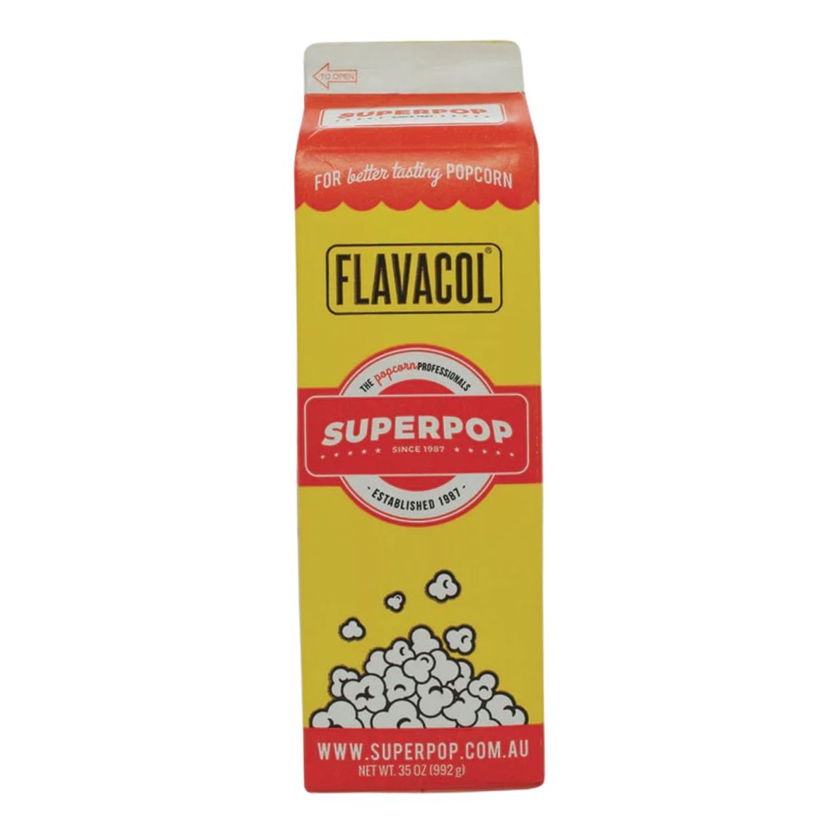 Flavacol Butter Salt for Popcorn 992g