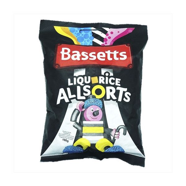 Licorice Allsorts UK, Size: 190g