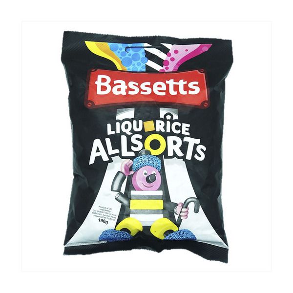 Licorice Allsorts UK, Size: 190g