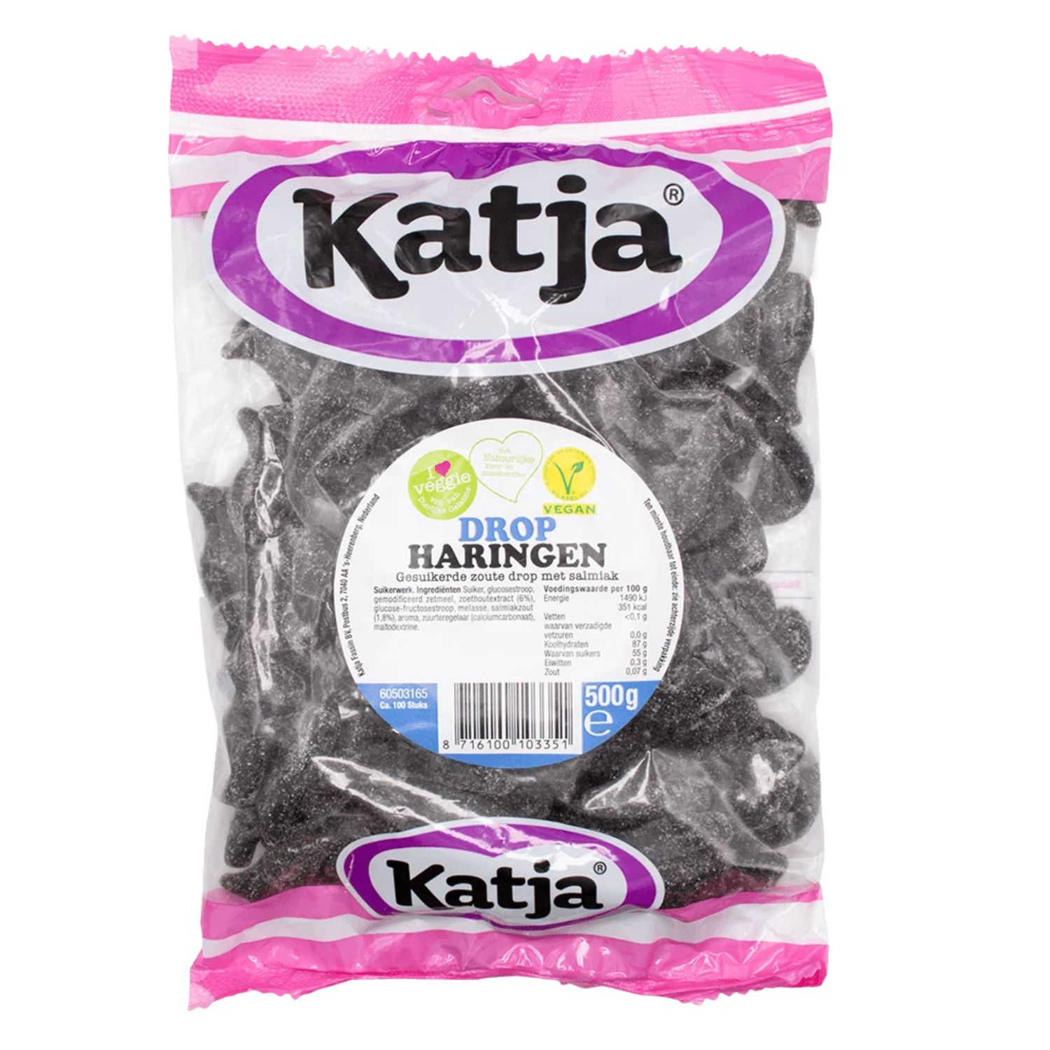 Herring (Sugar Coated Salt Licorice) 500g