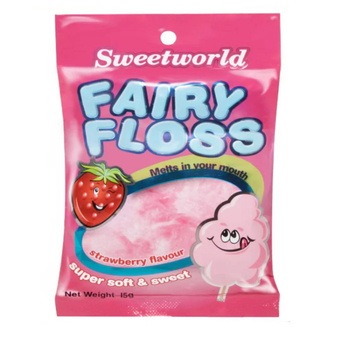 Fairy Floss 15g, Size: Strawberry (Pink)