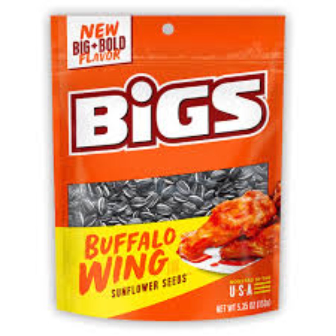 Bigs Sunflower Seeds 152g, Flavour: Buffalo Wing