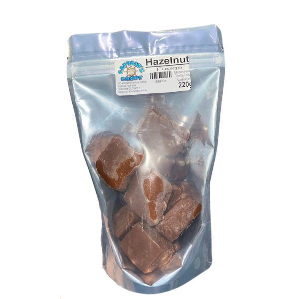 Fudge - Hazelnut, Size: 220g