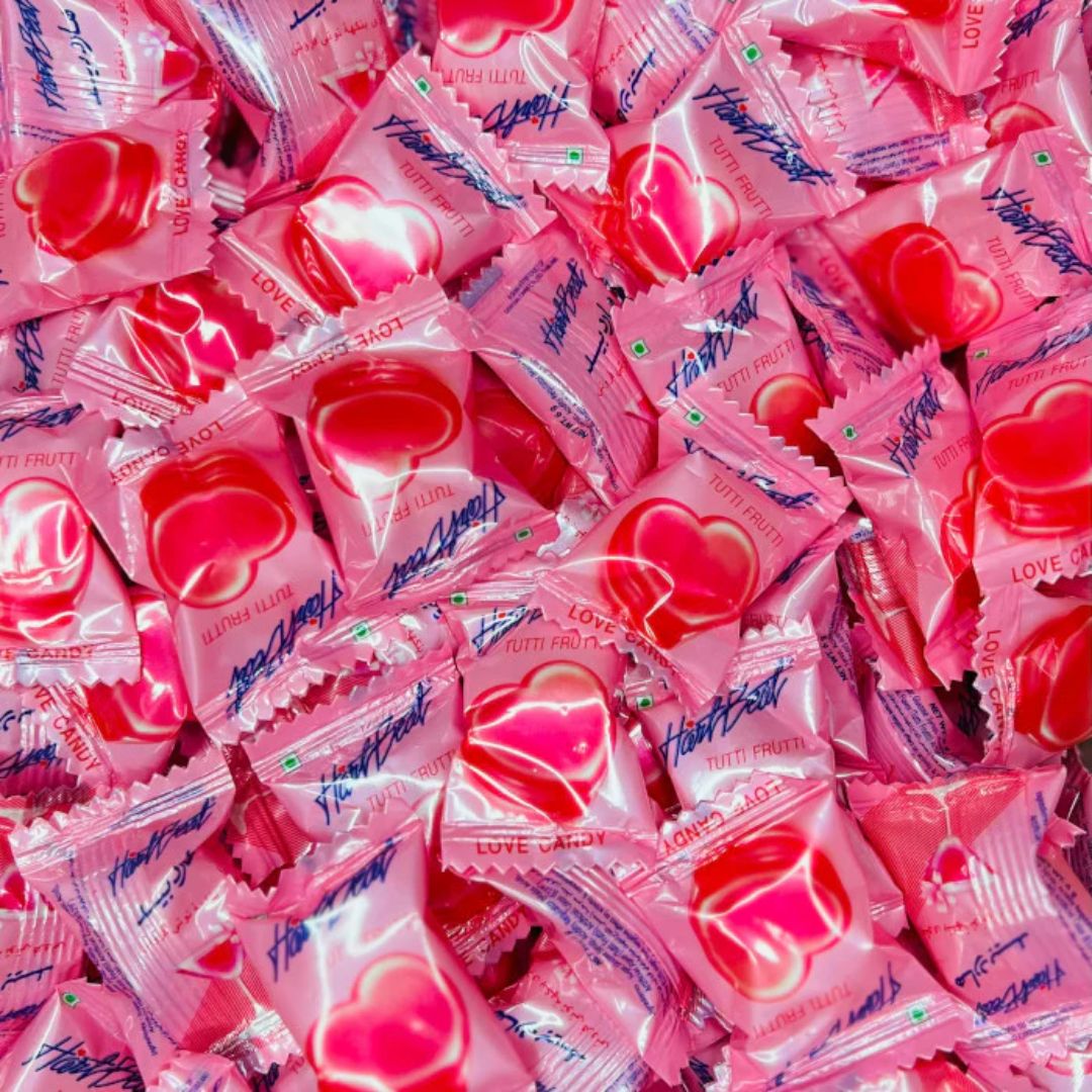 Hartbeat Candy - Tutti Frutti, Size: 30pc (min 185g)