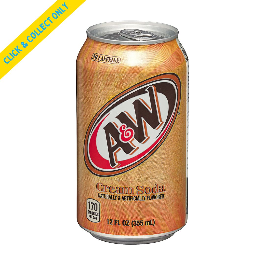 A&amp;W Creaming Soda 355ml, Size: x 1